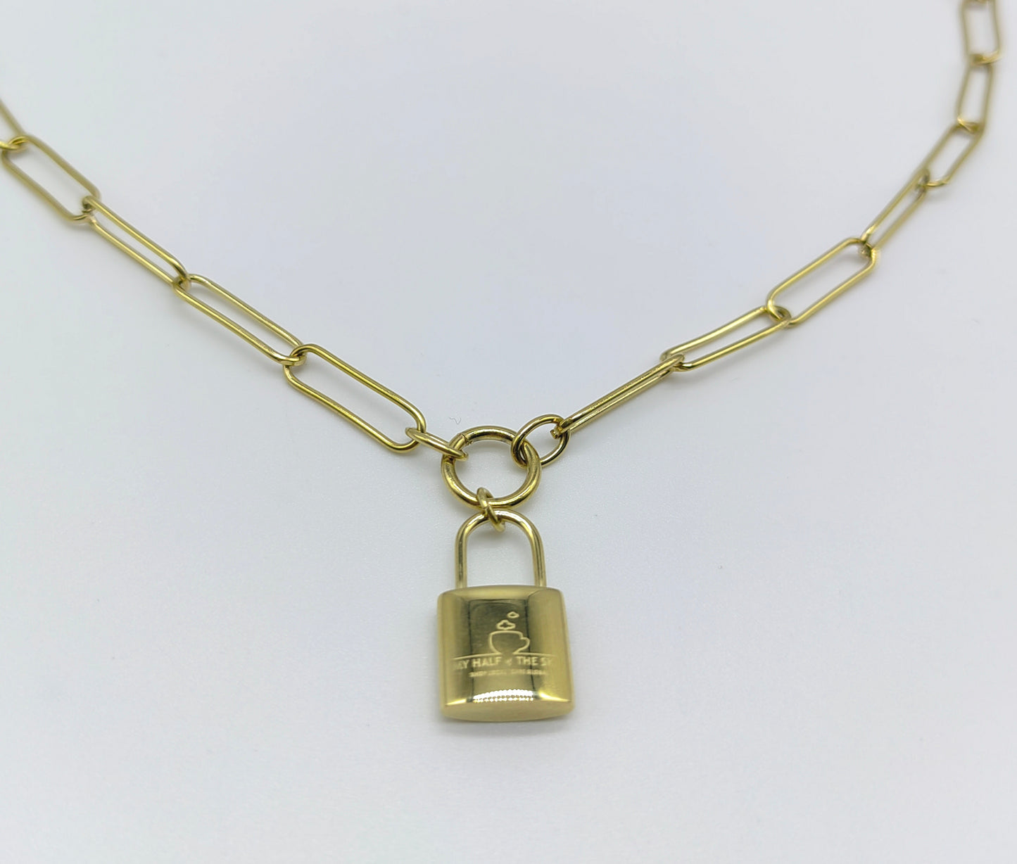 226-MY002/Large Locket Necklace