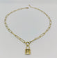 226-MY002/Large Locket Necklace