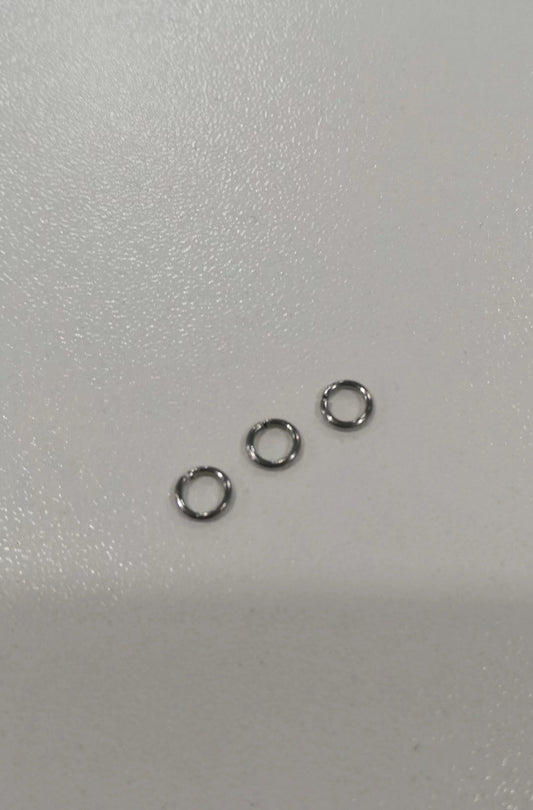 SILVER Jump Rings-3mm