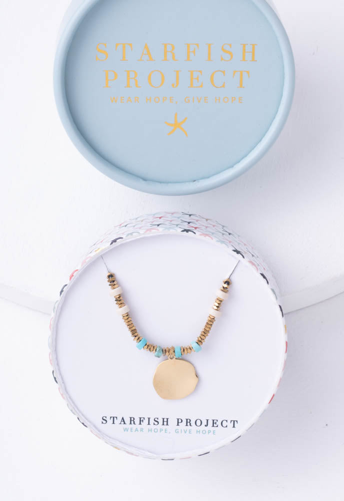 Charmed Beaded Necklace