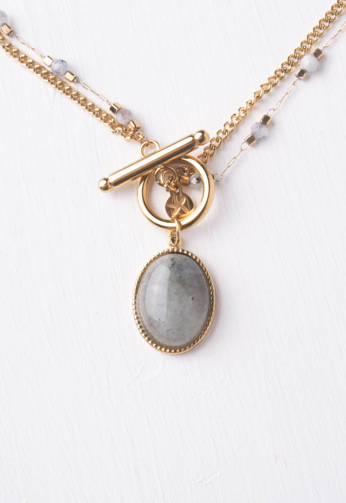 Together Double Chain Necklace