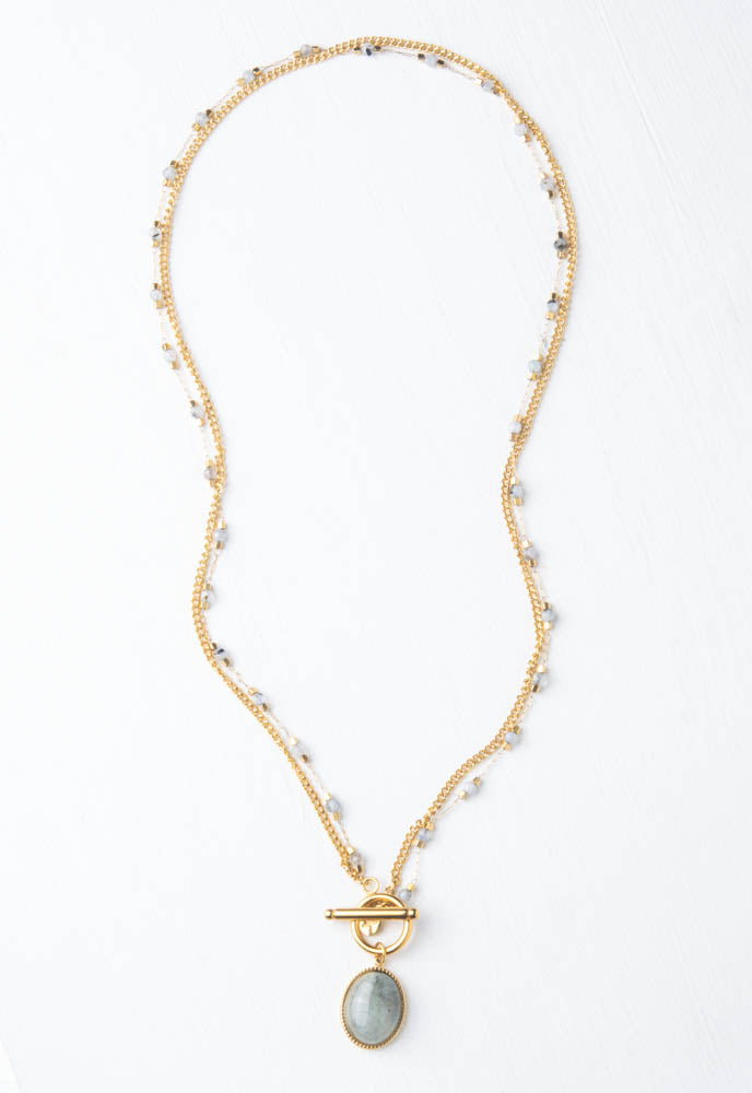Together Double Chain Necklace