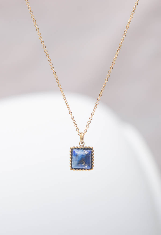 Chosen Necklace in Captivating Blue Lapis