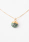 A Drop of Delight Necklace in Emerald Green