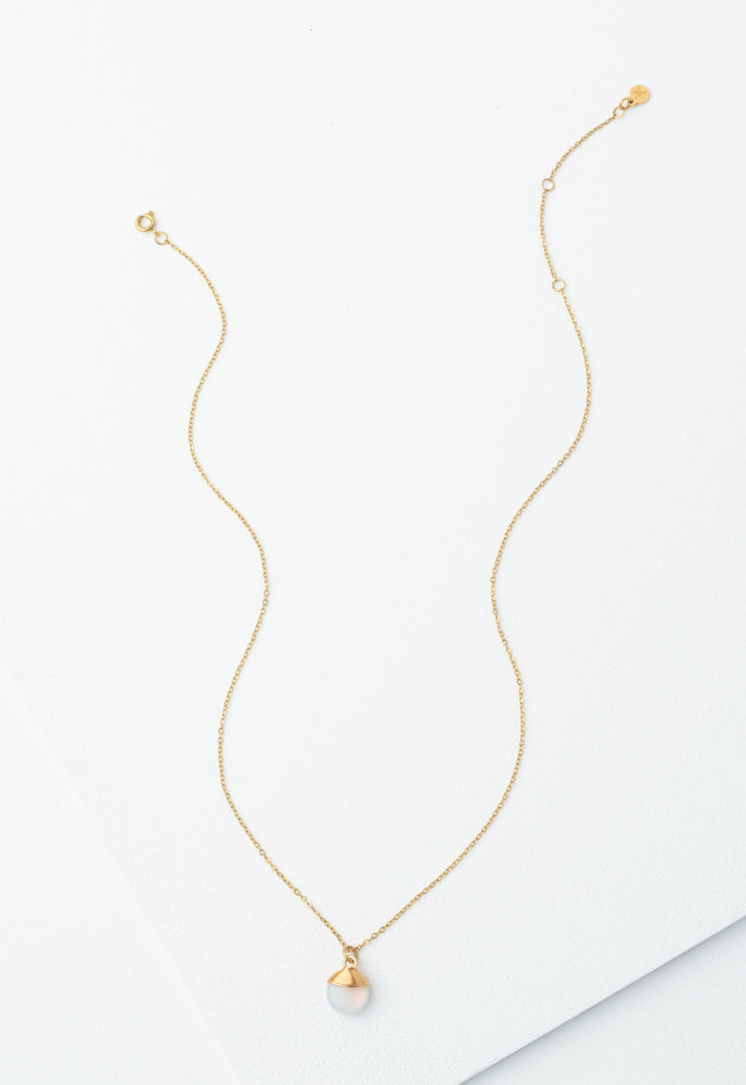 A Drop of Delight Necklace in Moon Light