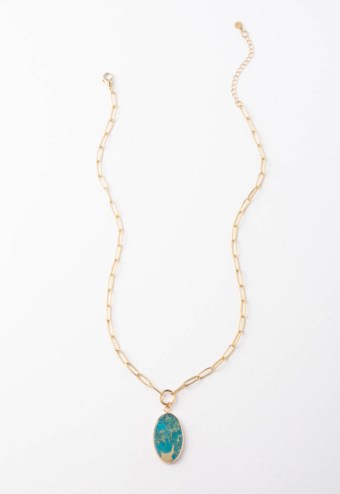 Serene Jasper Necklace