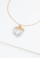 Restored White Turquoise Necklace