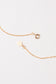 Layla Gold Cross Bar Necklace