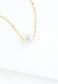Annie Gold Pearl Necklace