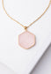 Stella by Stardust Necklace in Rose Quartz
