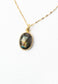 Mirror Mirror Oval Necklace