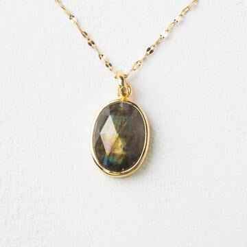 Mirror Mirror Oval Necklace