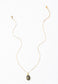 Mirror Mirror Oval Necklace