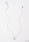 Carolyn Silver Cross Necklace