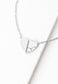 Alexis Silver Heart Necklace