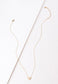 Ling Gold Heart Pendant Necklace