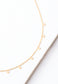 Evelyn Gold Drop Necklace