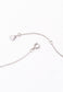 Evelyn Silver Drop Necklace