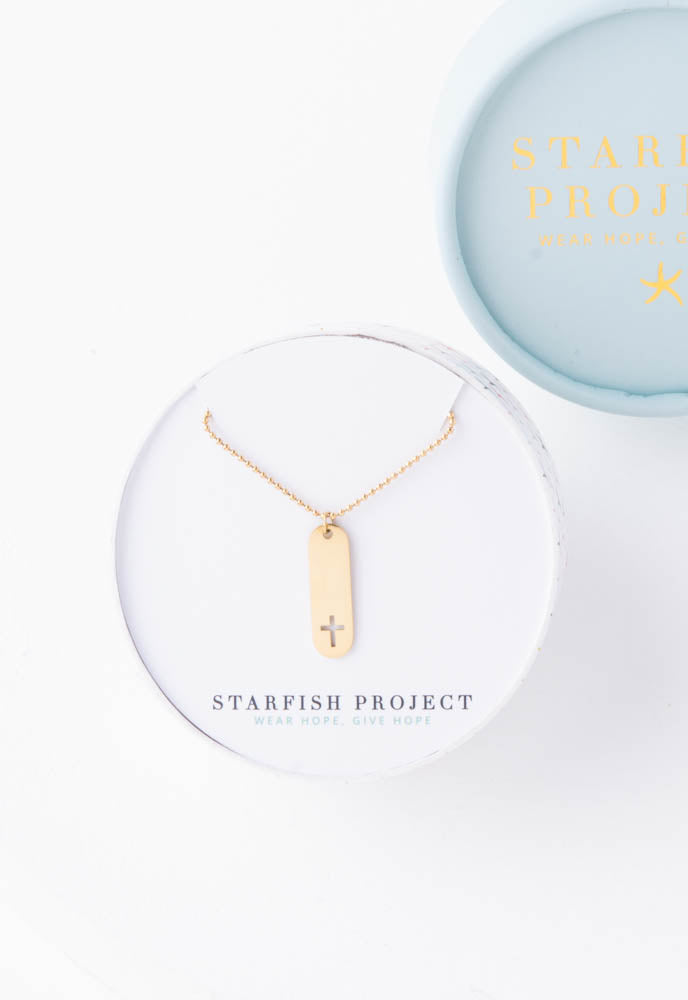 Give Faith Gold Necklace