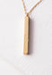 Strength Bar Necklace