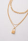 Freedom Layered Gold Necklace