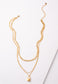 Freedom Layered Gold Necklace