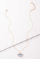 Kenna Lavender Glass Necklace