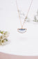 Kenna Lavender Glass Necklace