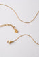Abelia Gold Pendant Necklace