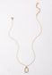 Abelia Gold Pendant Necklace