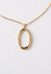 Abelia Gold Pendant Necklace