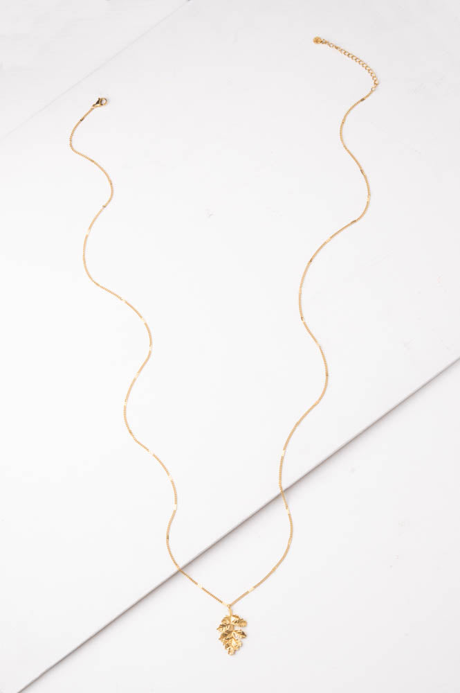Rowen Leaf Necklace