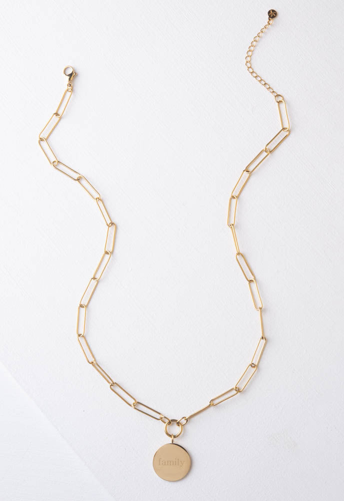 Forever and Always Family Necklace