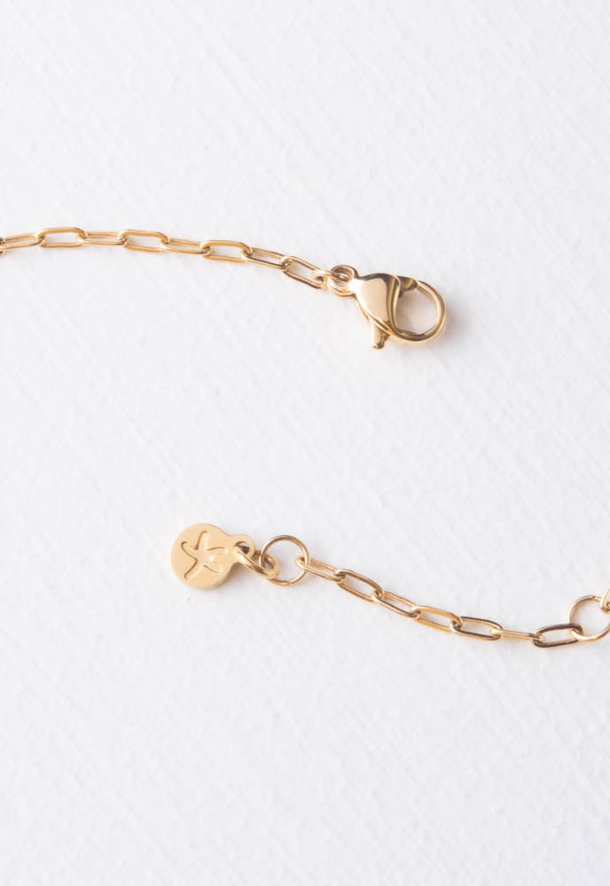 The Hopeful Starfish Gold Necklace
