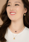 Bright & Bejeweled Necklace in Amethyst