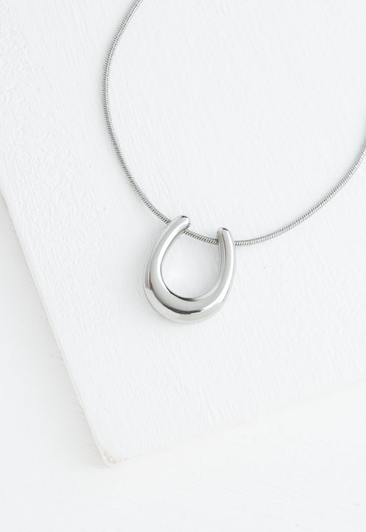 Lucky You! Necklace in Silver