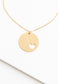 Forever In My Heart Necklace Set in Gold