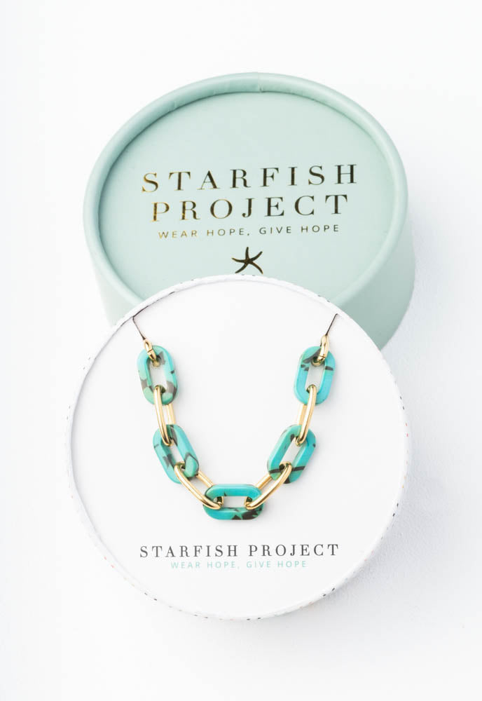 Kindred Hope Necklace in Turquoise