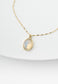 Seaside Dream Necklace in Iridescent Cloud