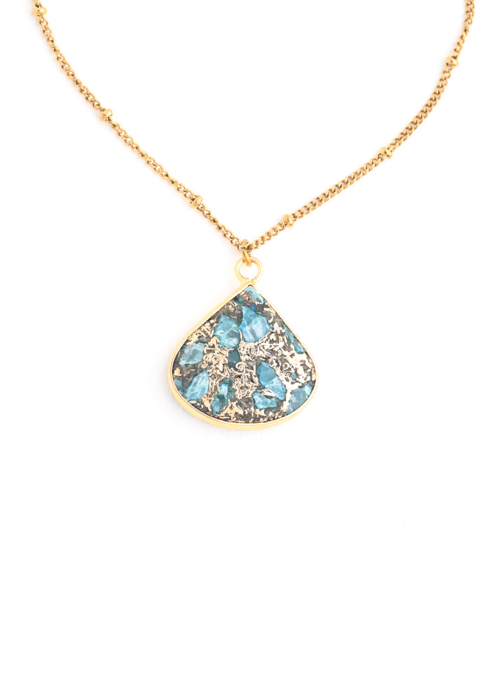 Emperor Stone Blossom Necklace