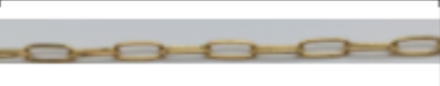 4*12mm Paperclip Chain