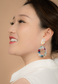 Gloria Multicolored Resin Earrings