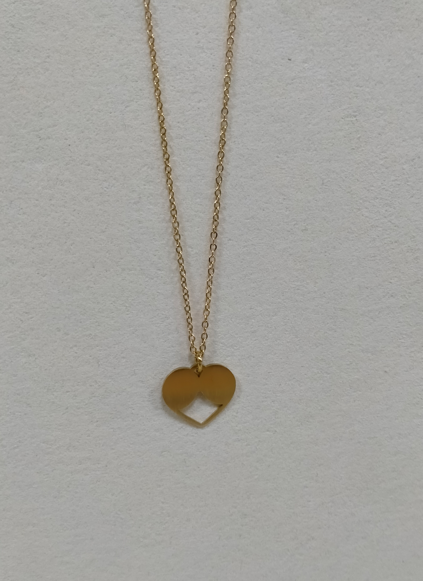 Devoted Necklace - gold plated matte finish