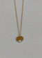 Devoted Necklace - gold plated matte finish