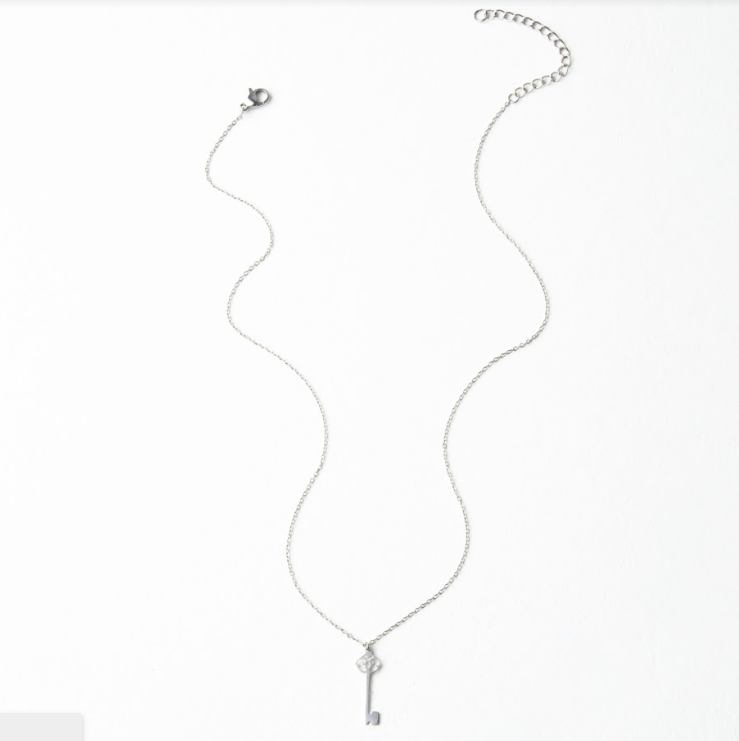 Emza-Silver Necklace