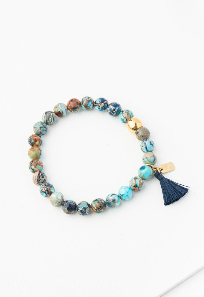 Darla Ocean Blue Bracelet