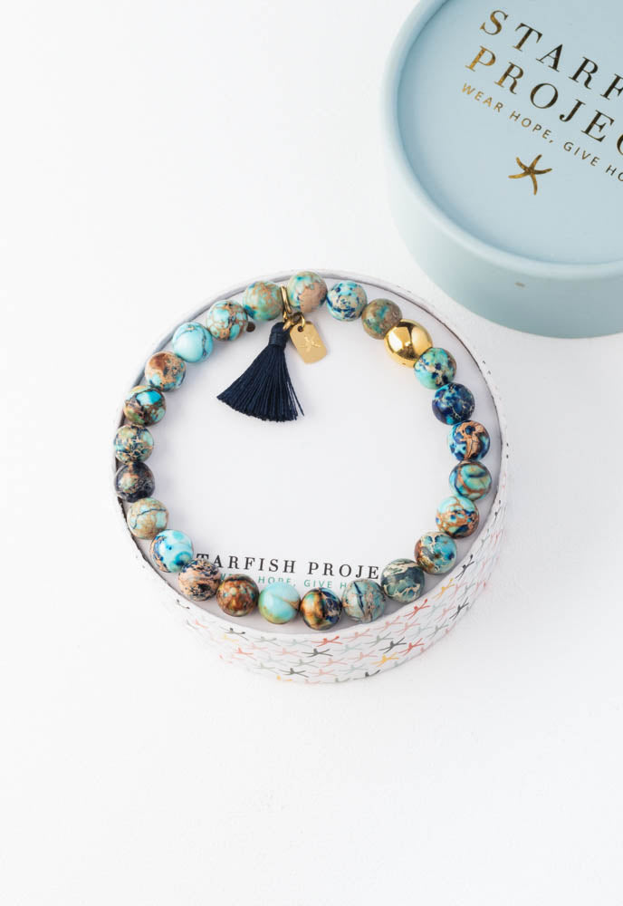 Darla Ocean Blue Bracelet
