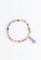 Lovely Lavender Beaded Bracelet