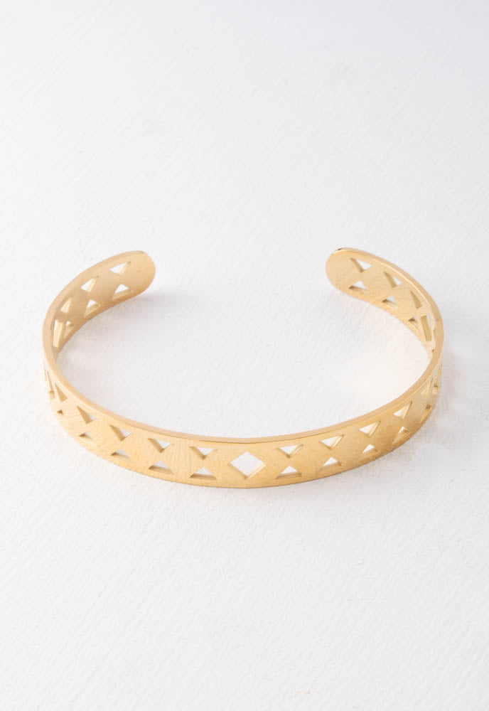 Brilliance Geometric Cuff