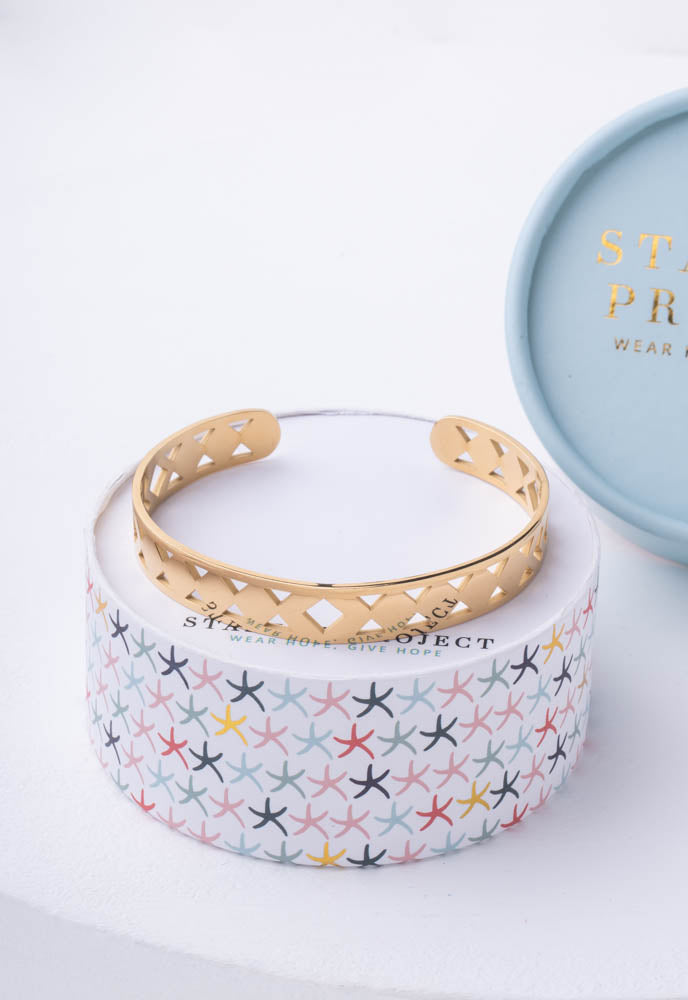 Brilliance Geometric Cuff